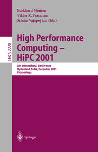 Vorderes Coverbild High Performance Computing - HiPC 2001