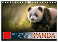 Vorderes Coverbild Panda - die Stimme der Wildnis (Wandkalender 2026 DIN A4 quer), CALVENDO Monatskalender
