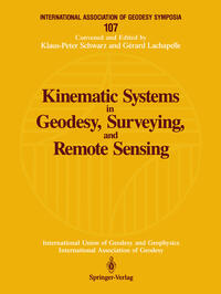 Vorderes Coverbild Kinematic Systems in Geodesy, Surveying, and Remote Sensing