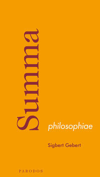 Vorderes Coverbild Summa philosophiae
