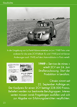 Beispielinhalt (Bild) Citroën 2CV KOMPAKT