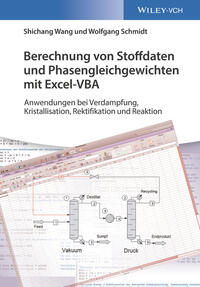 Vorderes Coverbild Berechnung von Stoffdaten und Phasengleichgewichten mit Excel-VBA