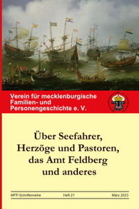 Vorderes Coverbild Über Seefahrer, Herzöge und Pastoren, das Amt Feldberg und anderes