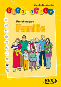 Vorderes Coverbild Kita aktiv Projektmappe Familie