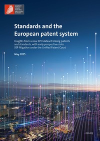 Vorderes Coverbild Standards and the European patent system
