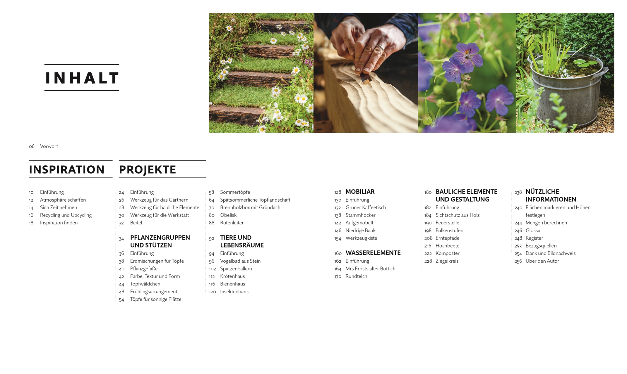 Beispielinhalt (Bild) DIY im Garten