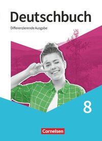 Vorderes Coverbild Deutschbuch - Sprach- und Lesebuch - Differenzierende Ausgabe 2020 - 8. Schuljahr