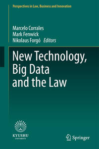 Vorderes Coverbild New Technology, Big Data and the Law