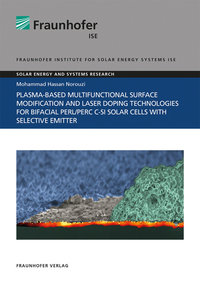 Vorderes Coverbild Plasma-Based Multifunctional Surface Modification and Laser Doping Technologies for Bifacial PERL/PERC c-Si Solar Cells with Selective Emitter