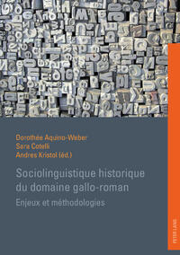 Vorderes Coverbild Sociolinguistique historique du domaine gallo-roman