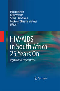 Vorderes Coverbild HIV/AIDS in South Africa 25 Years On
