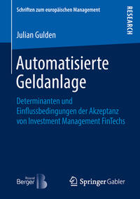 Vorderes Coverbild Automatisierte Geldanlage