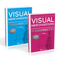 Vorderes Coverbild Gebrauchsanweisung Visual Merchandising Band 1 Schaufenster und Band 2 Verkaufsfläche im Set
