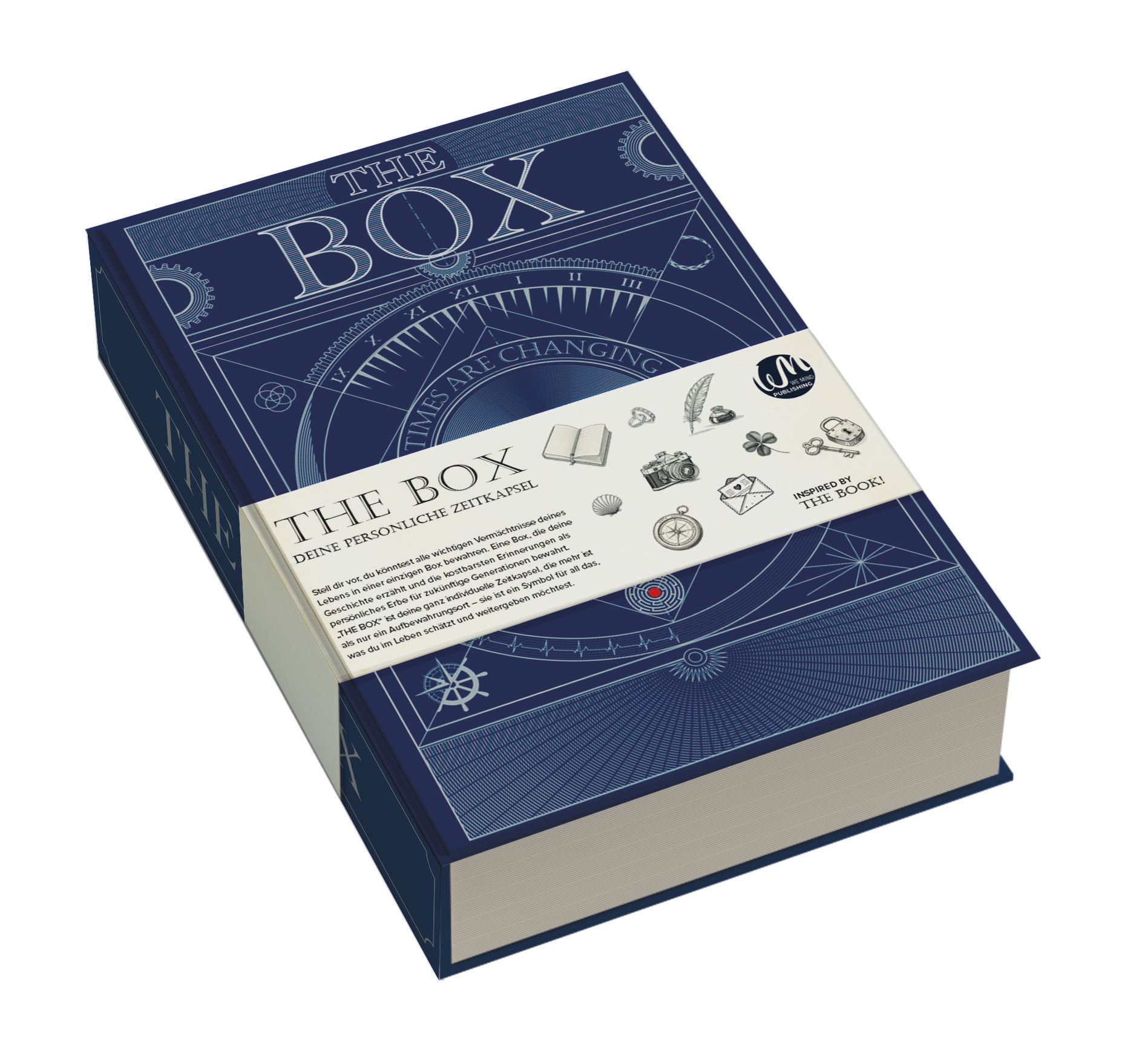 Beispielinhalt (Bild) THE BOX - Buchbox THE BOOK