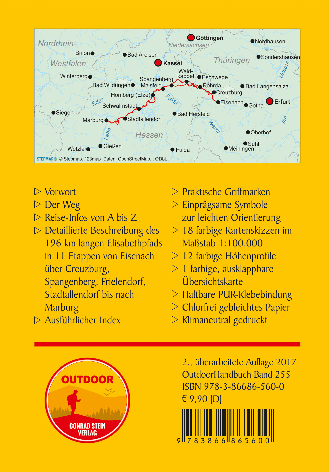 Rückseitencover Elisabethpfad