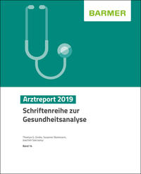 Vorderes Coverbild BARMER Arztreport 2019