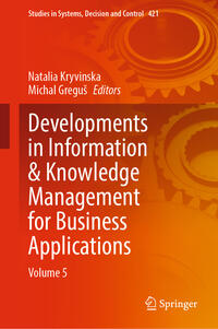 Vorderes Coverbild Developments in Information & Knowledge Management for Business Applications