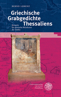 Vorderes Coverbild Griechische Grabgedichte Thessaliens