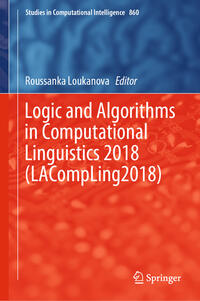 Vorderes Coverbild Logic and Algorithms in Computational Linguistics 2018 (LACompLing2018)