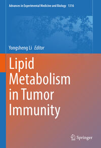 Vorderes Coverbild Lipid Metabolism in Tumor Immunity