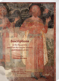 Vorderes Coverbild Inscriptions in the Byzantine and Post-Byzantine History and History of Art