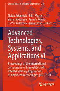 Vorderes Coverbild Advanced Technologies, Systems, and Applications VI