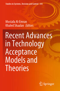 Vorderes Coverbild Recent Advances in Technology Acceptance Models and Theories
