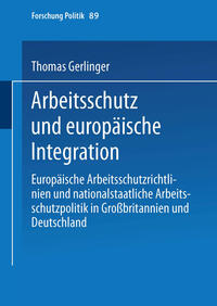 Vorderes Coverbild Arbeitsschutz und europäische Integration