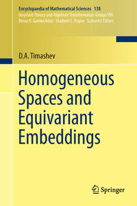 Vorderes Coverbild Homogeneous Spaces and Equivariant Embeddings