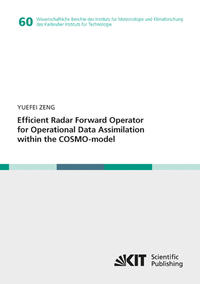 Vorderes Coverbild Efficient Radar Forward Operator for Operational Data Assimilation within the COSMO-model