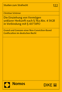 Vorderes Coverbild Die Einziehung von Vermögen unklarer Herkunft nach § 76a Abs. 4 StGB in Verbindung mit § 437 StPO