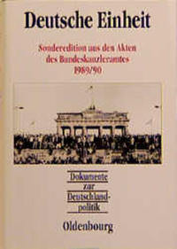 Vorderes Coverbild Dokumente zur Deutschlandpolitik / Deutsche Einheit
