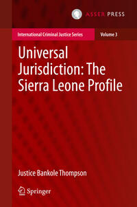 Vorderes Coverbild Universal Jurisdiction: The Sierra Leone Profile