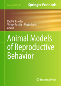 Vorderes Coverbild Animal Models of Reproductive Behavior