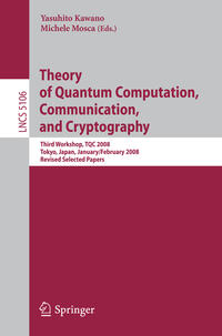 Vorderes Coverbild Theory of Quantum Computation, Communication, and Cryptography