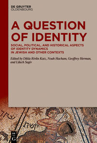 Vorderes Coverbild A Question of Identity