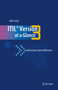 Vorderes Coverbild ITIL Version 3 at a Glance