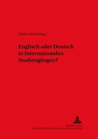 Vorderes Coverbild Englisch oder Deutsch in Internationalen Studiengängen?