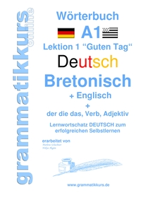 Vorderes Coverbild Wörterbuch Deutsch - Bretonsich - Englisch Niveau A1