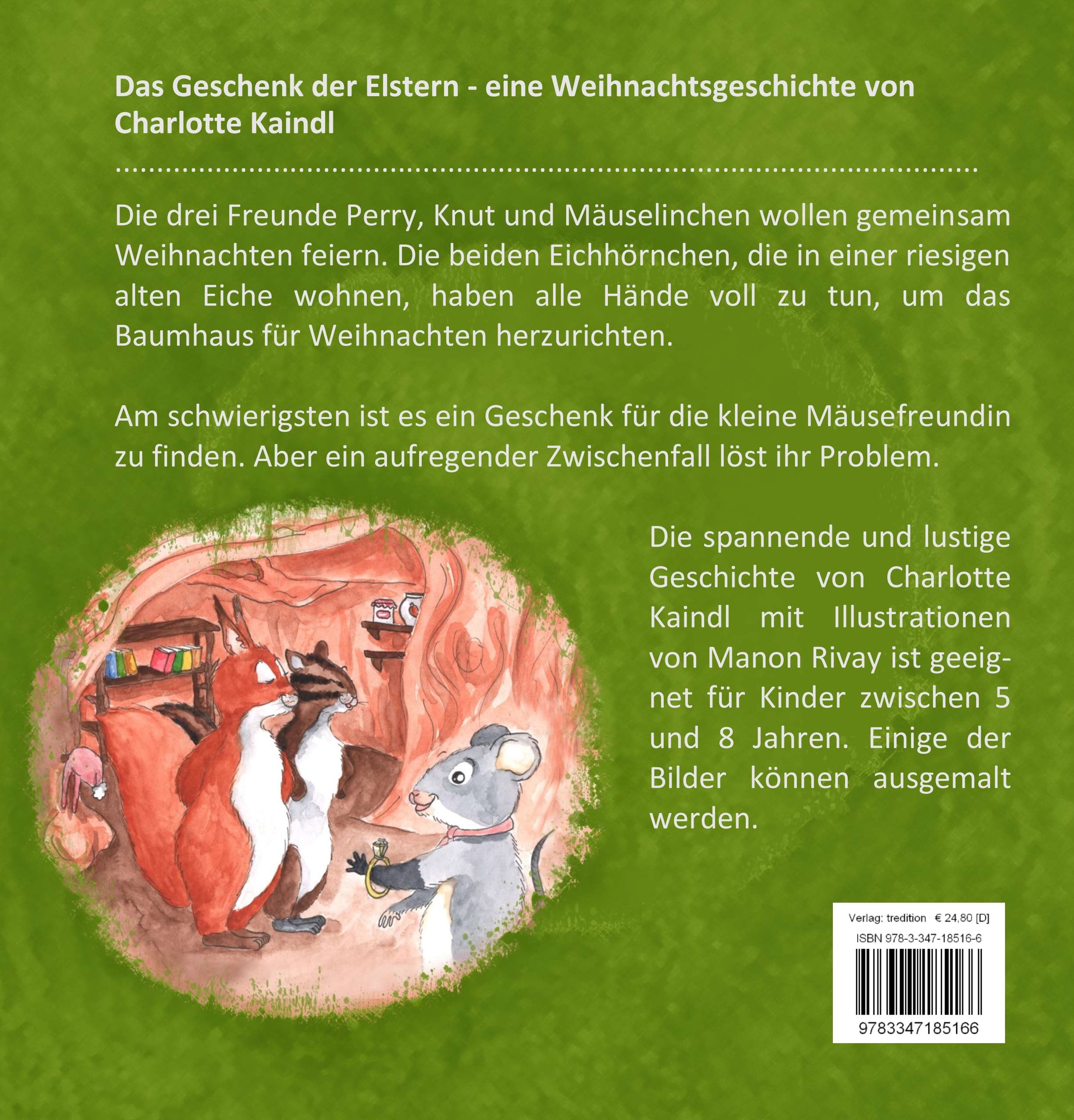 Rückseitencover Das Geschenk der Elstern