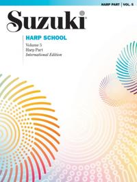 Vorderes Coverbild Suzuki Harp School Harp Part, Volume 5