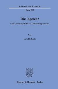 Vorderes Coverbild Die Ingerenz.