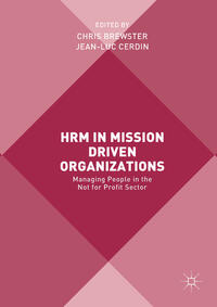 Vorderes Coverbild HRM in Mission Driven Organizations