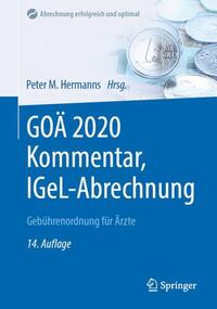 Vorderes Coverbild GOÄ 2020 Kommentar, IGeL-Abrechnung