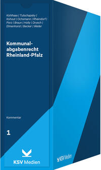 Vorderes Coverbild Kommunalabgabenrecht Rheinland-Pfalz