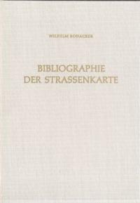 Vorderes Coverbild Bibliographie der Strassenkarte