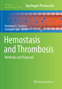 Vorderes Coverbild Hemostasis and Thrombosis
