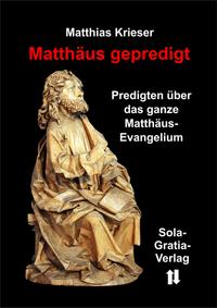 Vorderes Coverbild Matthäus gepredigt