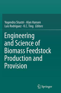 Vorderes Coverbild Engineering and Science of Biomass Feedstock Production and Provision