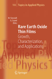 Vorderes Coverbild Rare Earth Oxide Thin Films